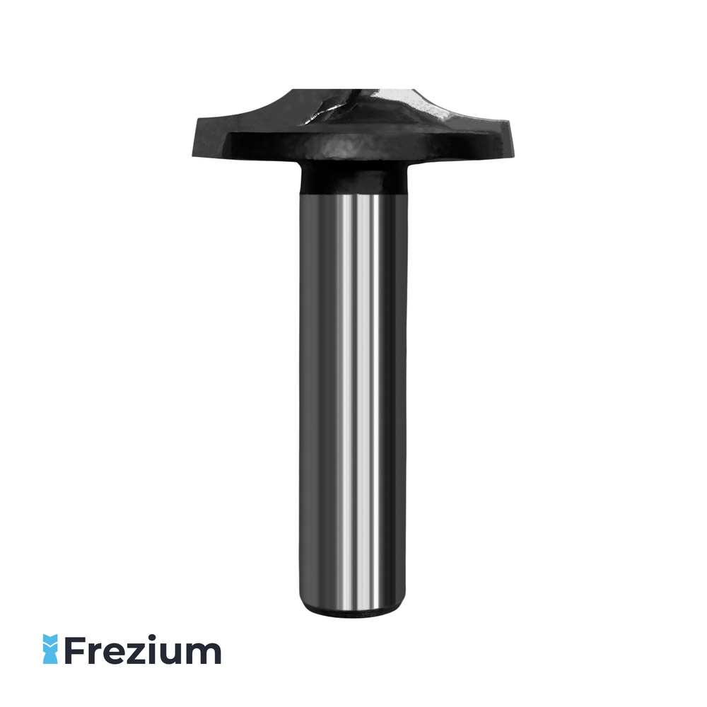 Пазовая фасонная фреза по дереву 35x12x7.5 мм