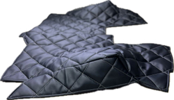 Коврики (утеплитель) под сиденья УАЗ 452 Буханка (белая нить ромб)