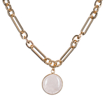 Колье Fiore Luna ROSE QUARTZ LN5149 R/G