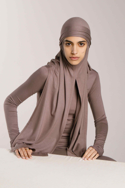 Хиджаб Молик тройка мокко