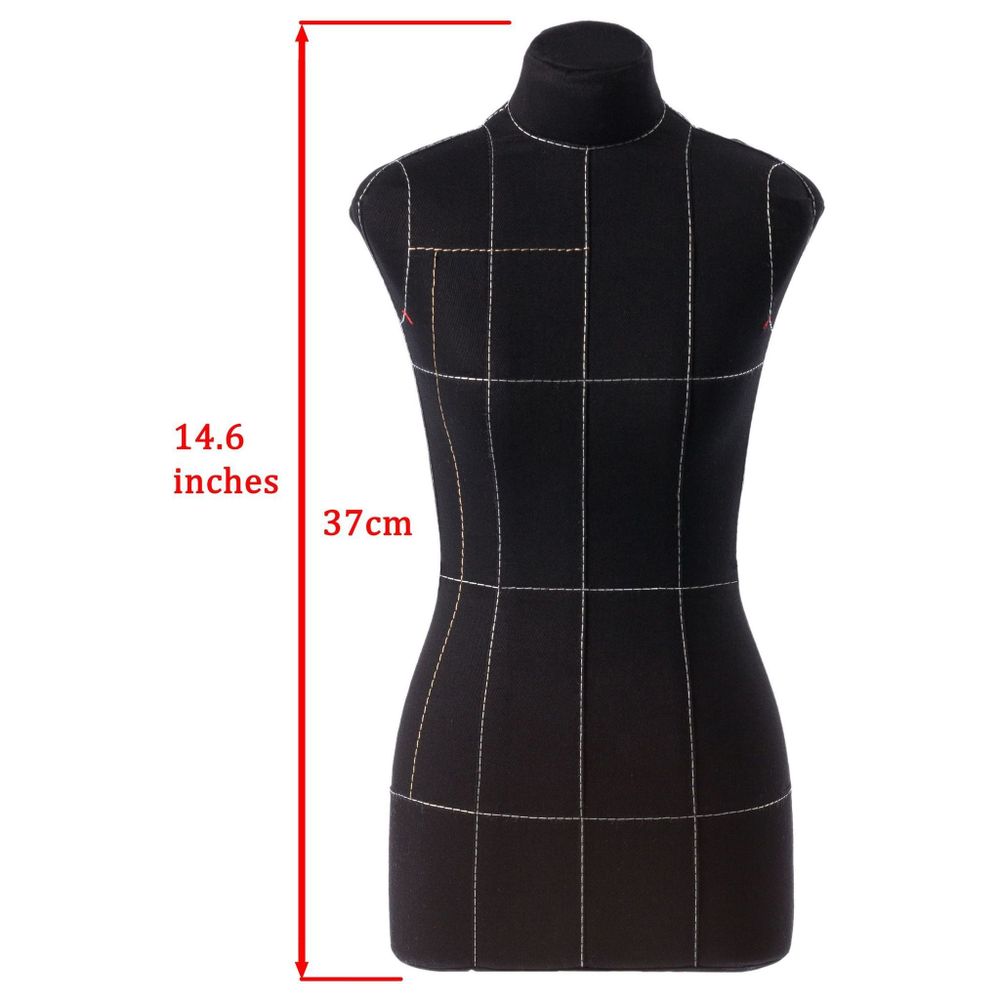 Масштабный манекен Бетти, комплект Премиум, с разметкой, размер 1:2 (42), черный