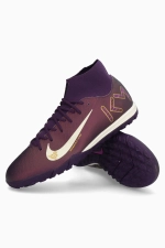 Сороконожки Nike Zoom Mercurial Superfly 10 Academy Mbappe TF - фиолетовый
