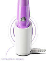 Стимулятор клитора с ротацией Zumio S фиолетовый 18 см