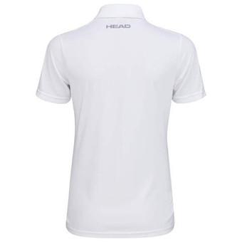 Женское поло Head Club 22 Tech Polo Shirt W - белый