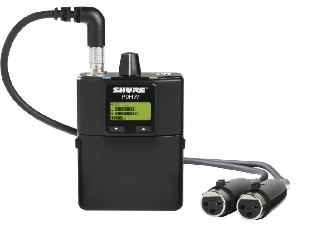 SHURE P9HW проводная система персонального мониторинга, кабель для подключения в комплекте
