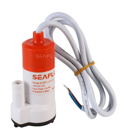 Помпа осушительная, 12 В, 12LPM (12 л/мин), SeaFlo