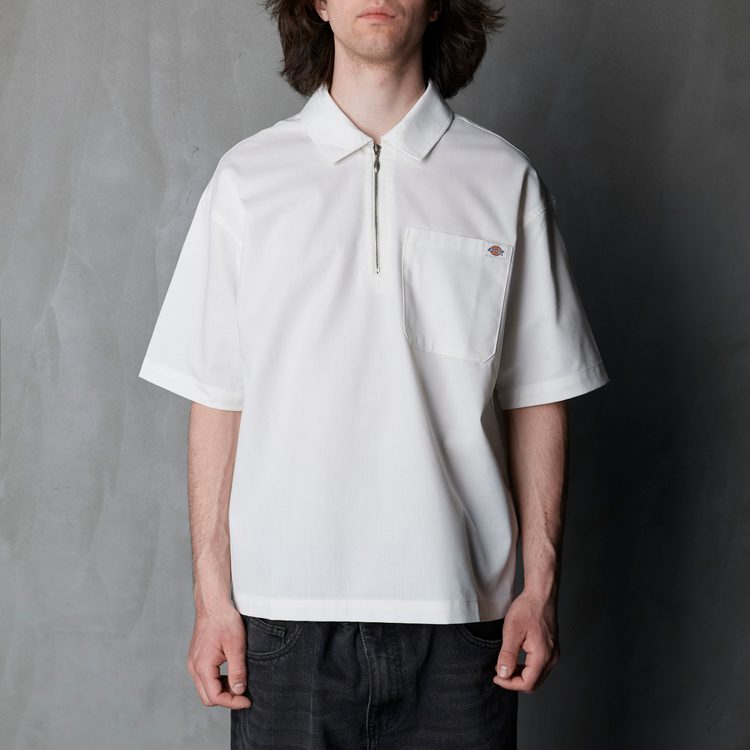 Поло мужское Dickies Cadiz Quarter Zip артикул:DK0A88PIC481 - купить в магазине Дайс