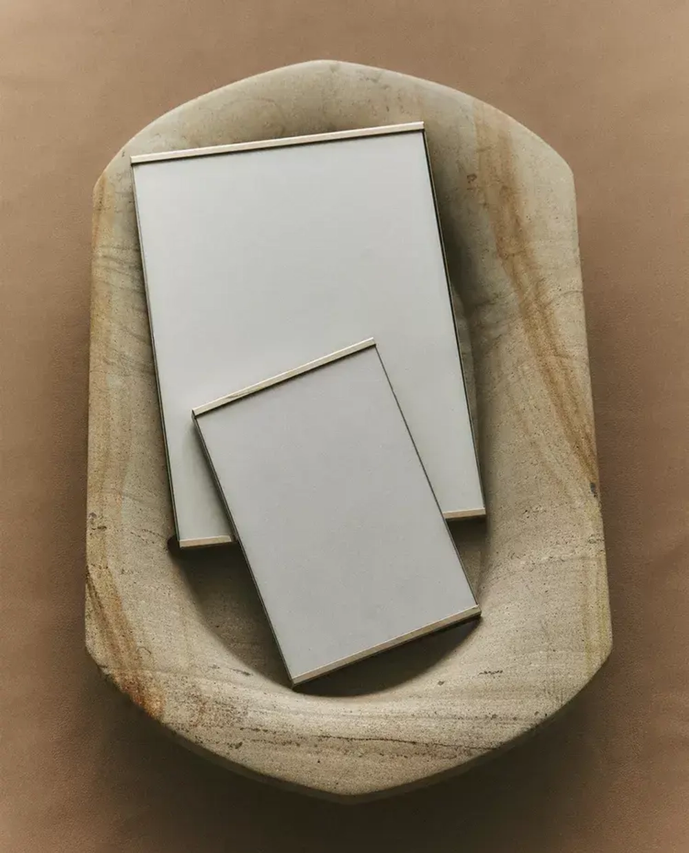 ZARA HOME МЕТАЛЛИЧЕСКАЯ РАМКА, СЕРЕБРЯНЫЙ