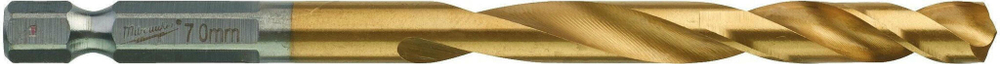 Сверло по металлу Milwaukee RedHEX HSS-TiN 7мм 5шт (4932478182)