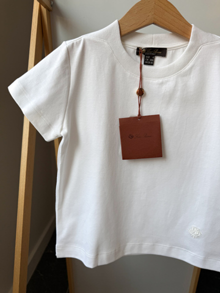 Новая хлопковая футболка Loro, 104