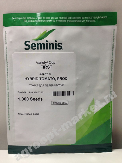 Ферст F1 семена томата детерминантного (Seminis / Семинис) – фото 3
