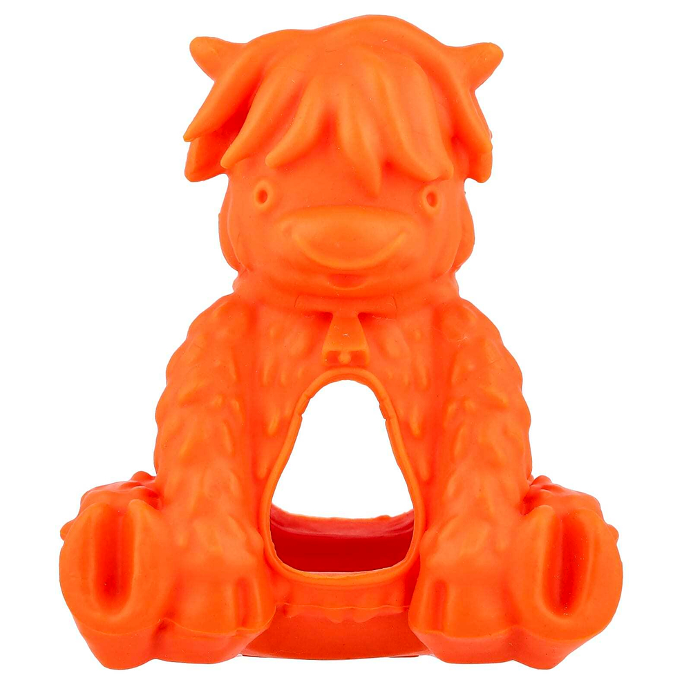 Yeti Dog Chew, Puff & Play, жевательные конфеты для собак, апельсин, 4 жевательных конфеты, 1 дозатор