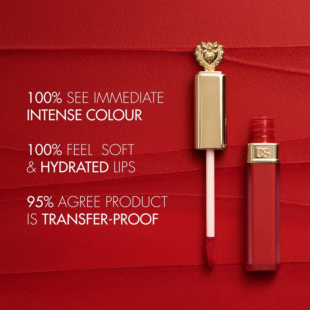 Dolce&Gabbana Flawless Everkiss Liquid Lip - светлая матовая жидкая помада, 5 ml