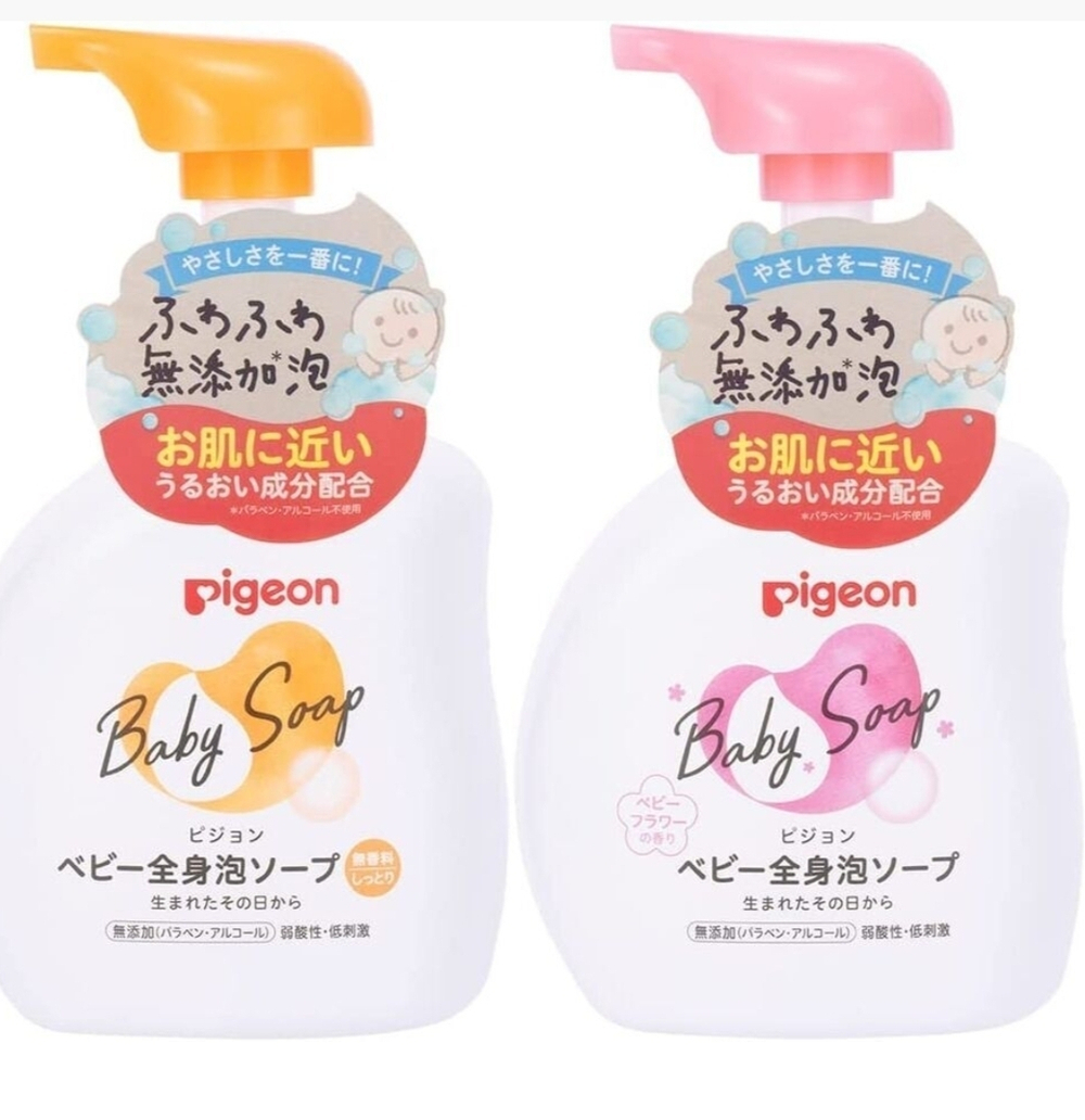 PIGEON Baby Soap - пенное средство для купания