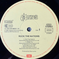 Виниловая пластинка Saxon - Rock The Nations LP