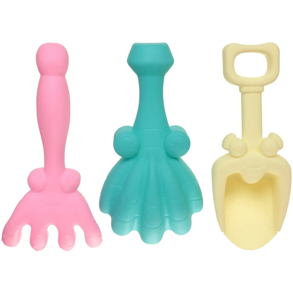 Набор для игры в песочнице «Тайны океана» 20*14*14 см, 4 предмета