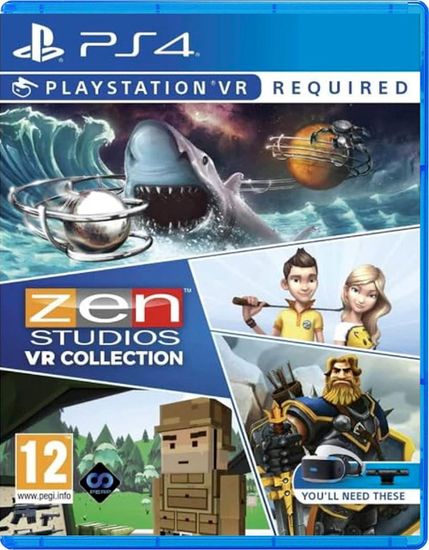 PS4 Zen Studios VR Collection (только для PS VR) (Новый, Английская версия, CUSA-)