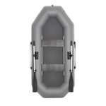 Лодка надувная для рыбалки Тонар Шкипер А280 надувное дно зеленый