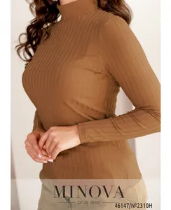 Водолазка 2310Н-светло-коричневый Minova
