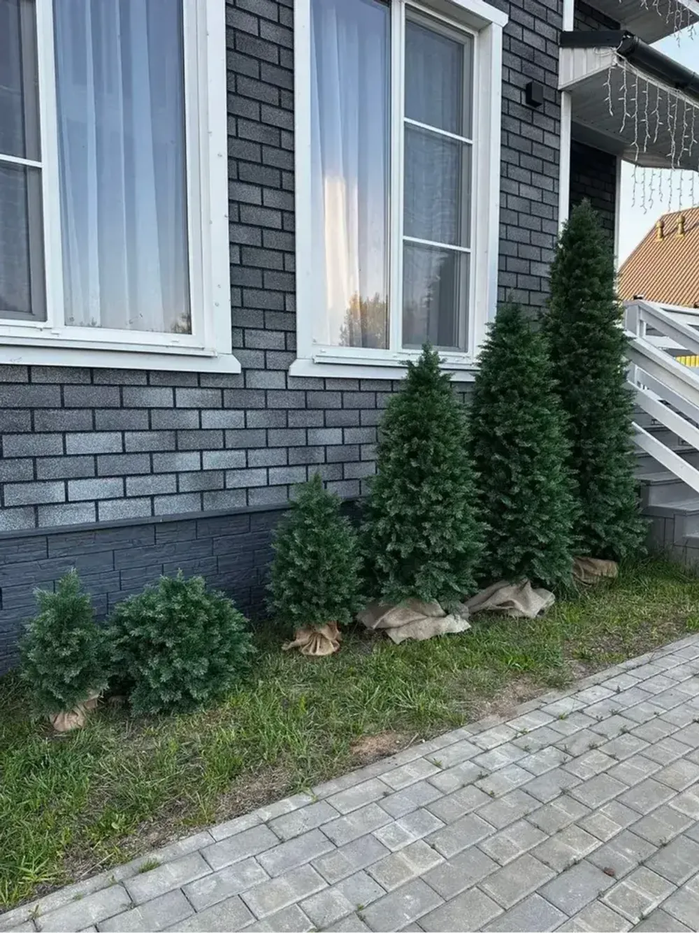 Туя-Шар искусственная (Литая хвоя) 40 см \ 70 см