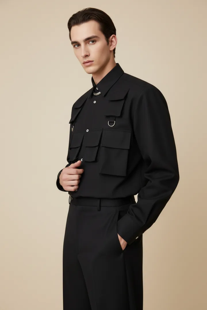 Рубашка с карманами «VASSER»