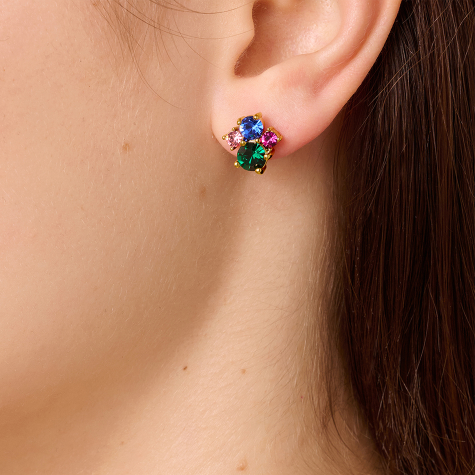 Серьги Dyrberg Kern BILLIS SG RAINBOW 470136