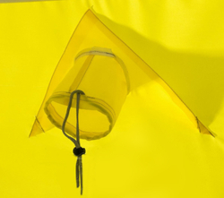 Палатка зимняя Helios Piramida 2,0х2,0 yellow/gray Premier