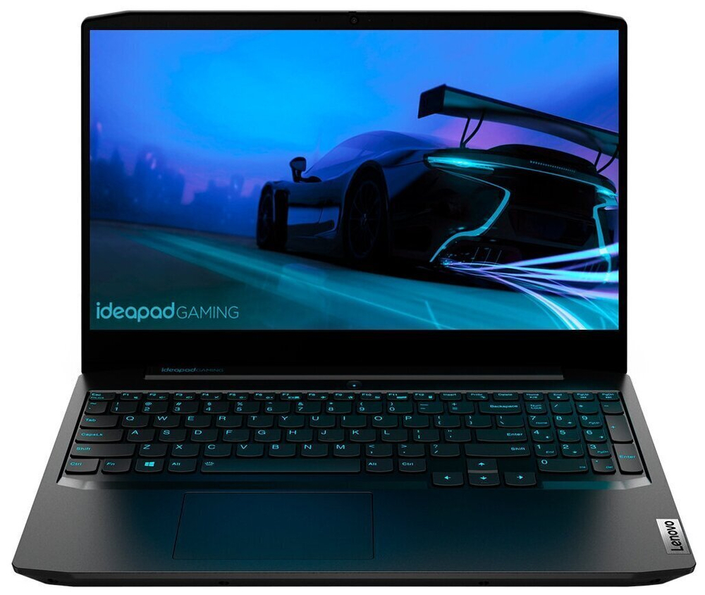Ноутбук Lenovo Ideapad Gaming 3-15ARH05. Конфигурация: AMD Ryzen 5 4600H 3.0ГГц/16ГБ/512ГБ SSD/NVIDIA GeForce GTX 1650 Ti 4 ГБ/Free DOS/15.6 " 1920х1080 120Hz/B1