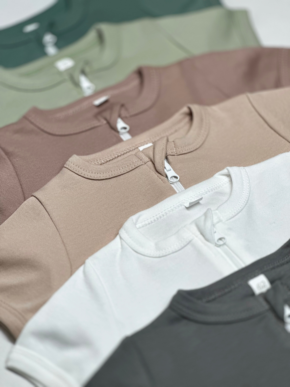 Полукомбинезон-песочник на молнии Светлый кофе RinaAmari