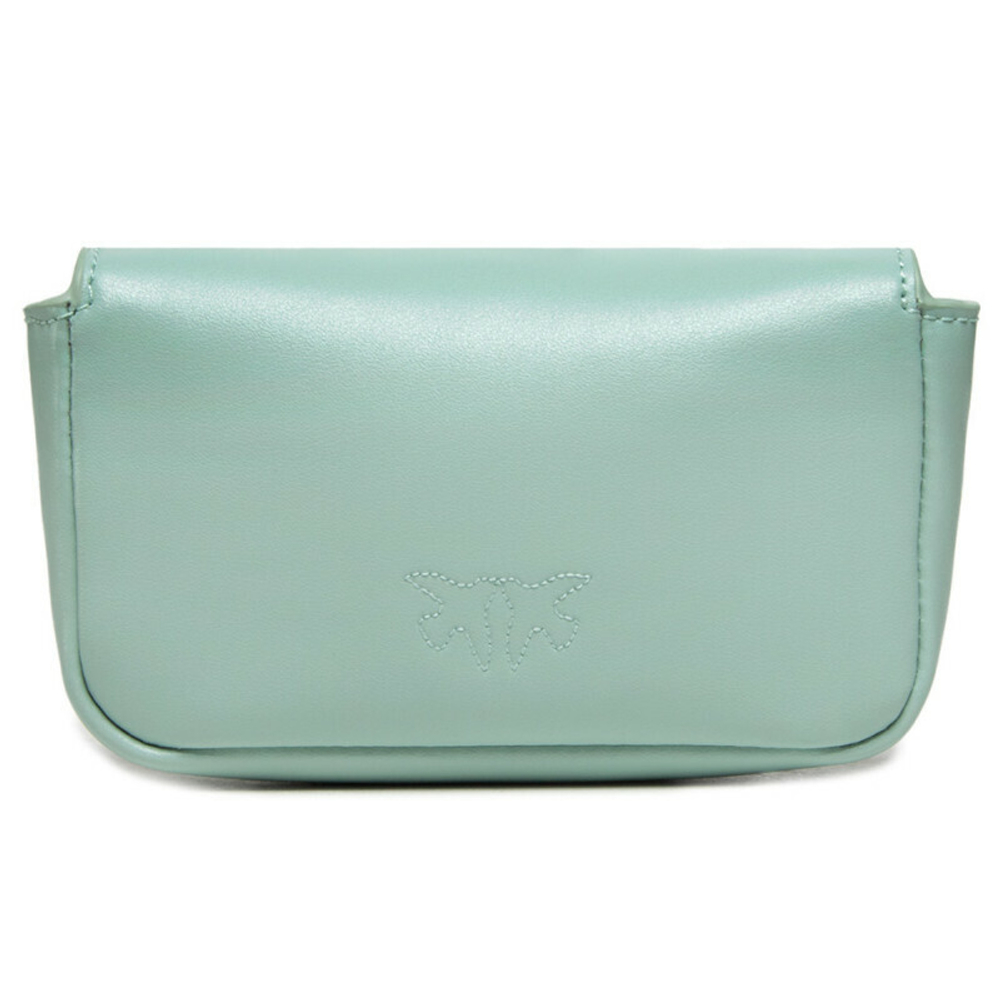 LOGO-PLAQUE MINI BAG - mint