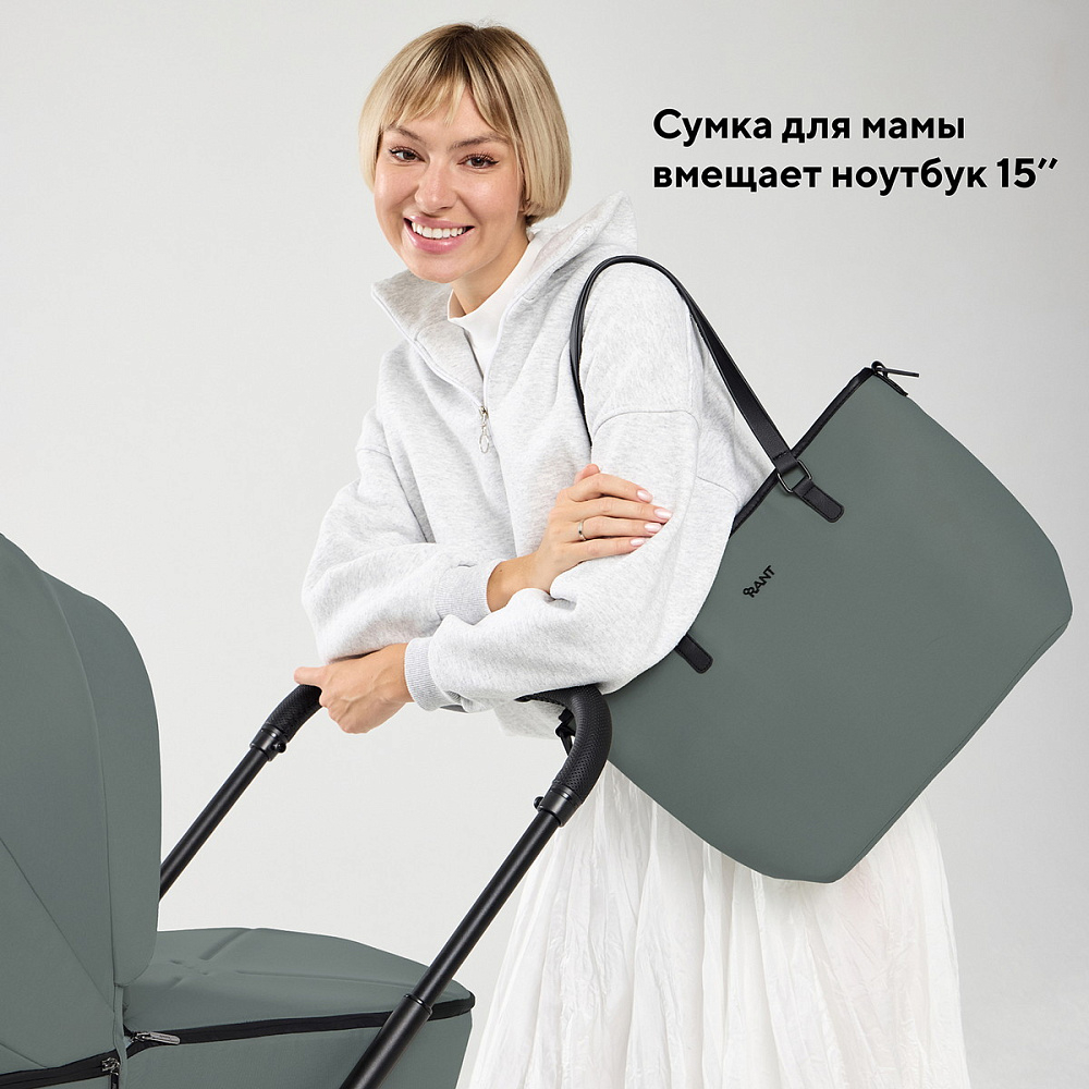 Детская коляска Rant Teo Soft 2 в 1 Olive