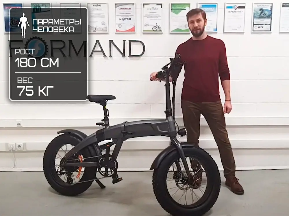 Электрофэтбайк Volt Hawk