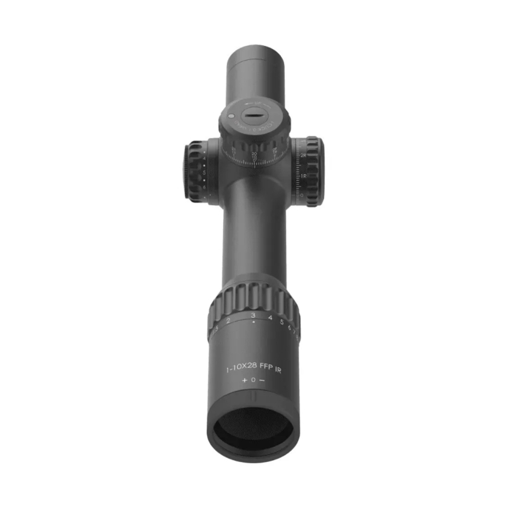 Оптический прицел Mewlite 1-10x28, FFP, 34 мм, IR, ED ( установка на Hatsan 125 / Сетка BDC / с подсветкой )