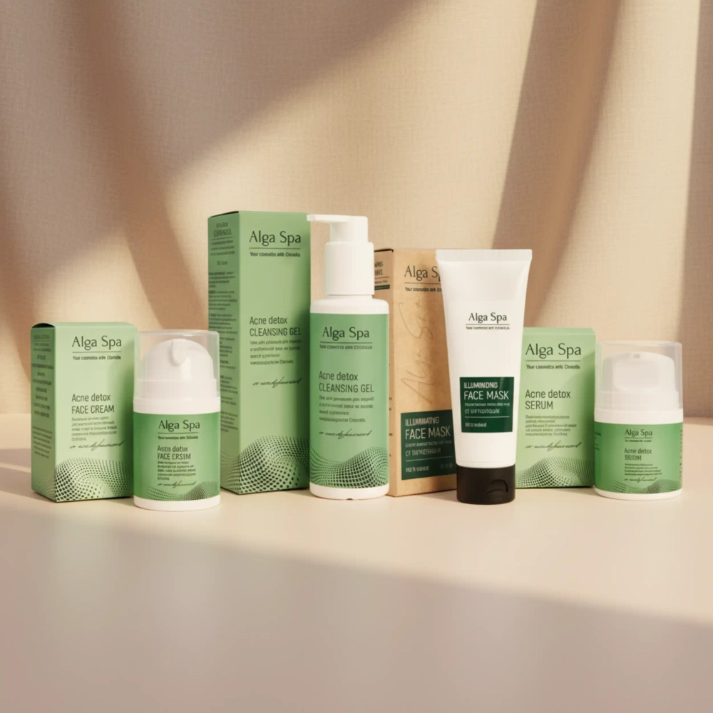 Программа ухода для проблемной кожи «Постакне и выравнивание тона» — набор из 4 средств