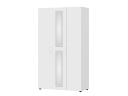 Токио шкаф трехстворчатый / Белый текстурный