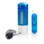 Автоматический мастурбатор Optimum Vibro Sucking (Цвет: синий)