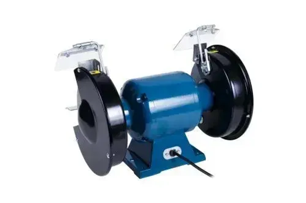 Станок заточной Кратон BG 560/200 (560 Вт, Размеры шлифовального круга 200х32х25 мм, Резиновые съемные амортизаторы)