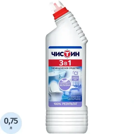 Средство для сантехники Чистин 3 в 1 750 г