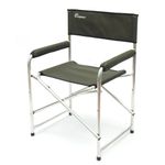 Кресло складное СЛЕДОПЫТ, 560х470х830 мм, алюминий 22 мм, хаки/2/