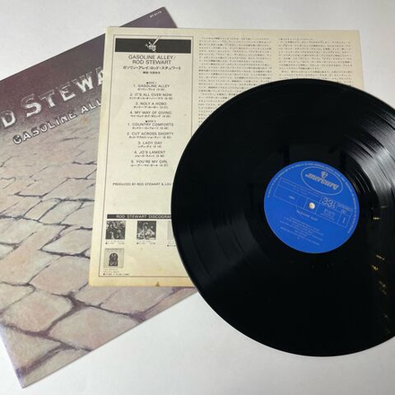 Винтажная виниловая пластинка LP Rod Stewart Gasoline Alley (Japan 1978) (No Obi) My Way Of Giving