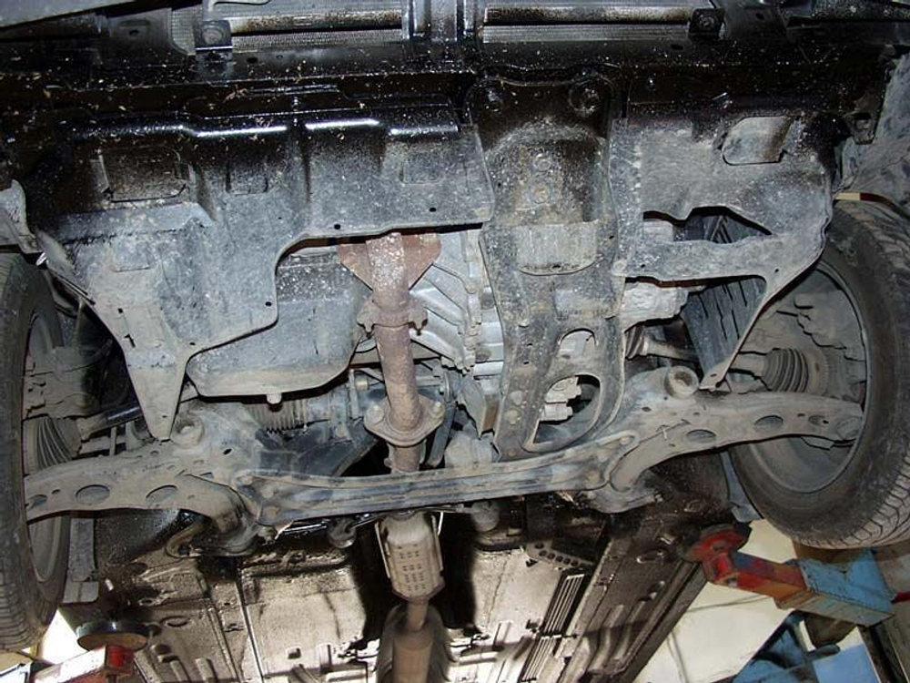 Защита картера и КПП Sheriff для Mazda 626 V (GF) 1997-2002 арт.12.0177