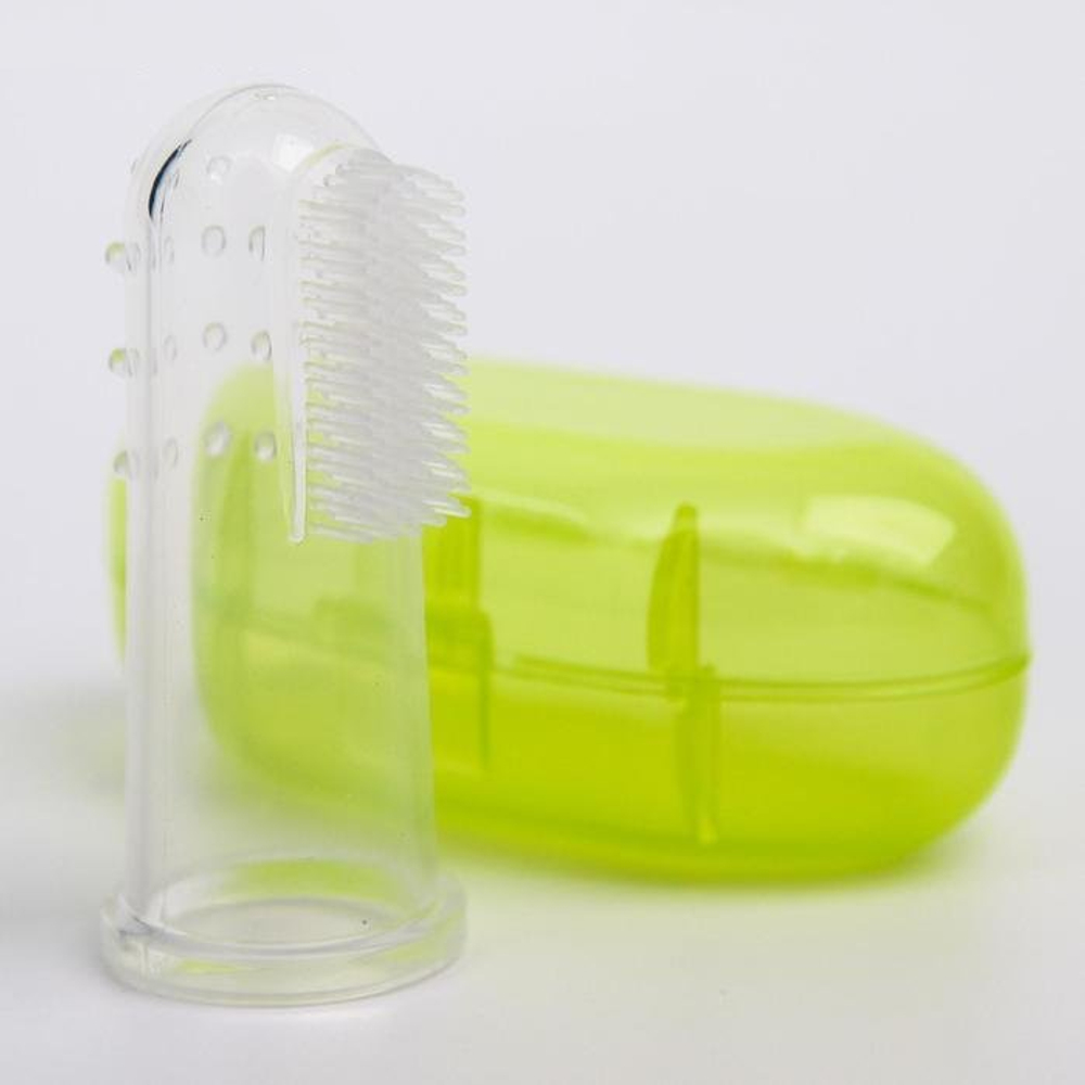 5078211 Набор: Ниблер для прикорма, прорезыватель, зубная щётка «Пингвин»