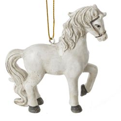 GAEM Фигурка декоративная подвесная "Лошадка", L7 W2,5 H8 см