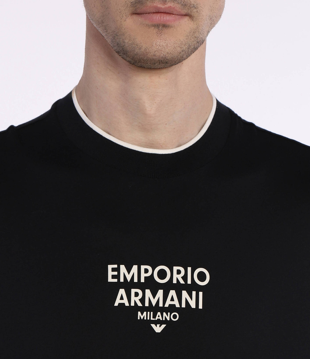 Футболка Emporio Armani - темно-синий(3D1T73 1JPZZ)