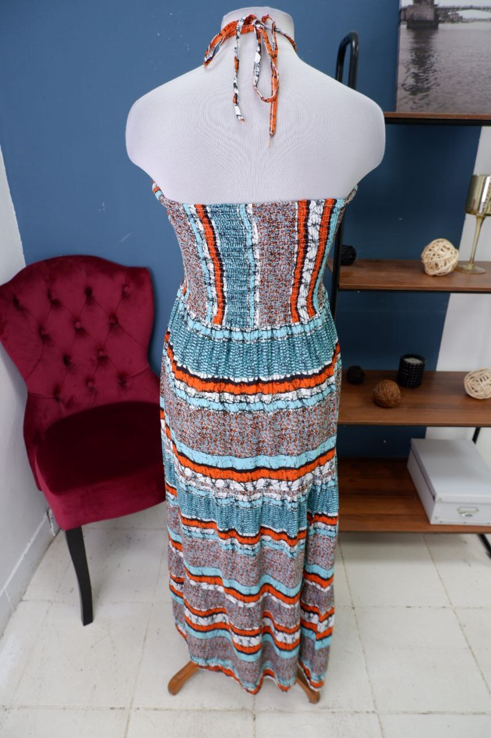 Сарафан макси 44 размер