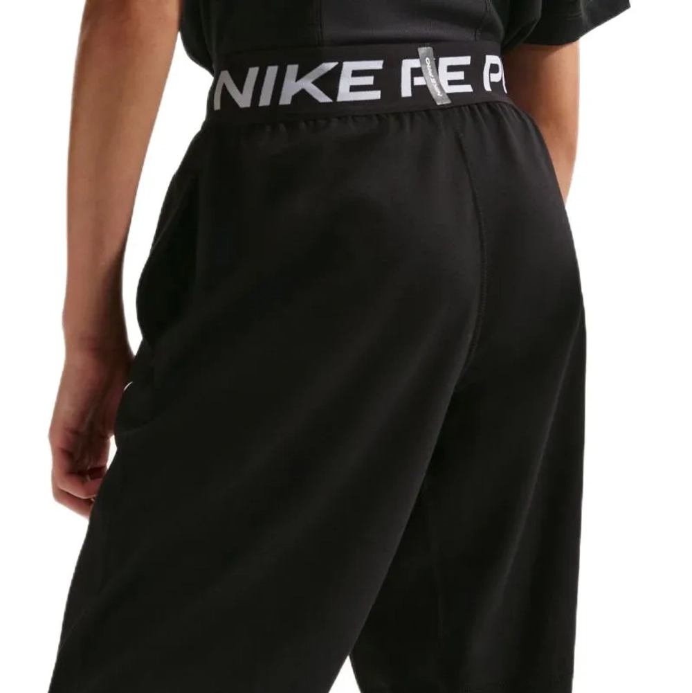 Штаны для мальчика теннисные Nike Kids Pro Dri-Fit Fleece - black/white/white