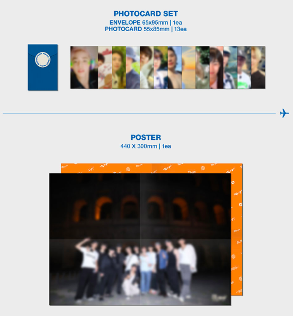 SEVENTEEN - NANA TOUR with SEVENTEEN 2024 MOMENT PACKAGE