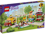 LEGO Friends 41701 «Рынок уличной еды» — фудкорт, друзья и вкусные сюжеты