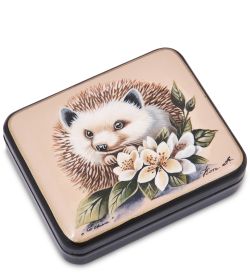 Народные промыслы ШК-55/156-F Шкатулка «Ежик» исп. Маркова