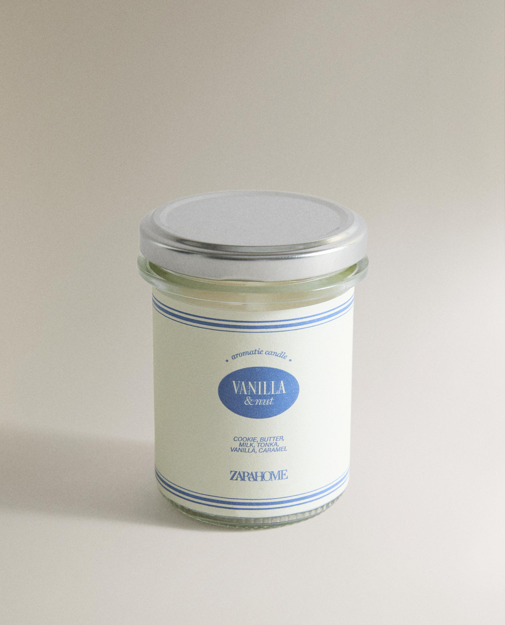 Zara Home Набор ароматических свечей (Vetiver Mango, Vanilla & Nut, Tiramis Euphoria), растительный воск, 3 шт, подарочный